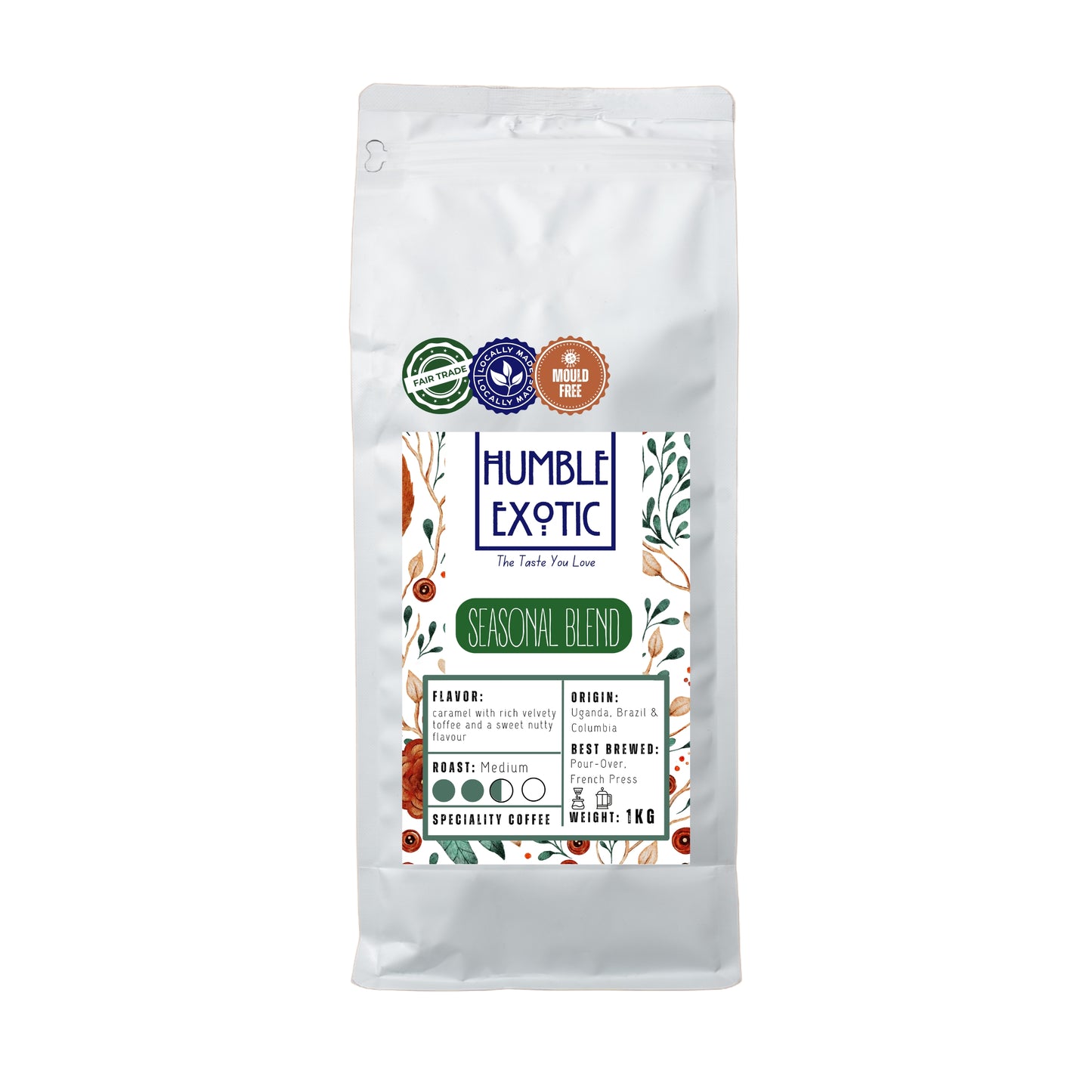 Humble Exotic - Seasonal Blend / Medium Roast Speciality Coffee Beans