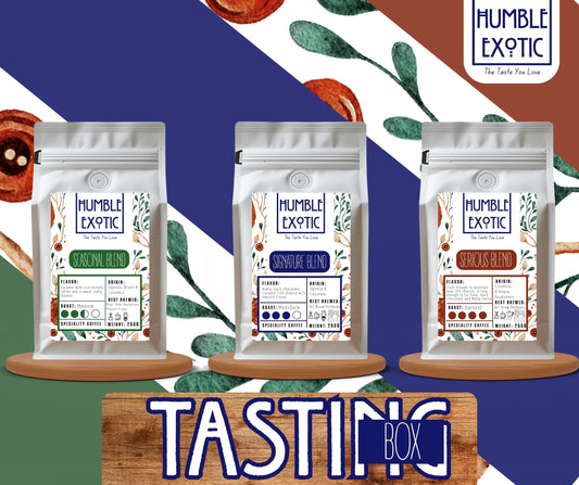 Humble Exotic Coffee Tasting Box