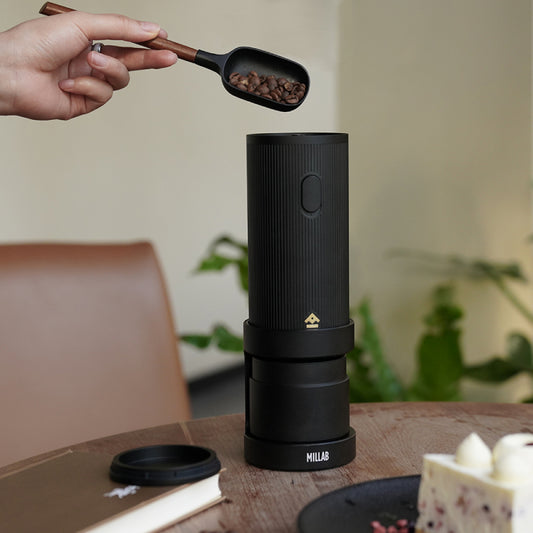 Millab E01 Rechargeable Coffee Grinder - Matt Black