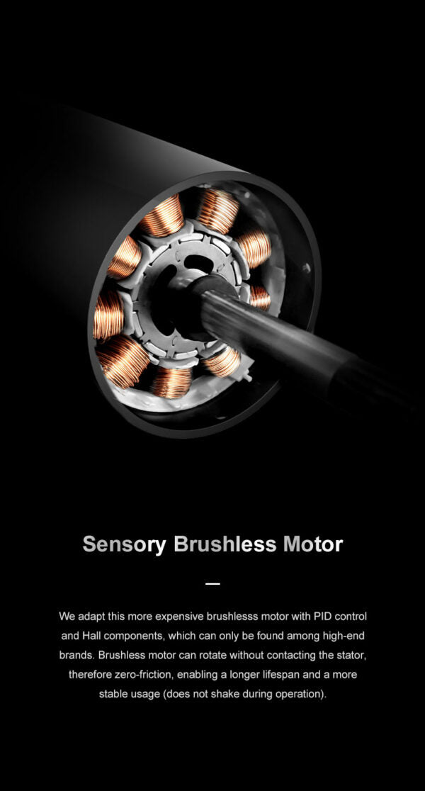Sculptor 078 Electric Grinder Turbo Burr (Black)