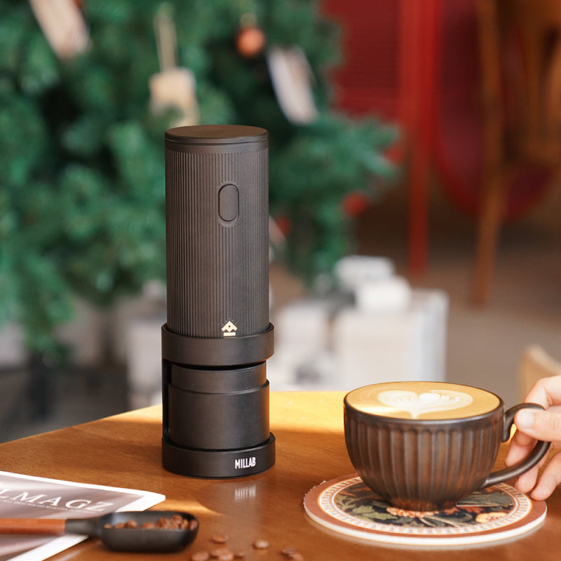 Millab E01 Rechargeable Coffee Grinder - Matt Black