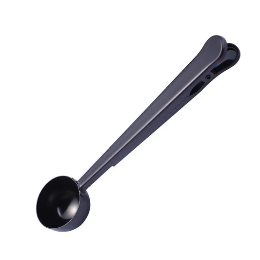 Black Coffee Spoon Clip