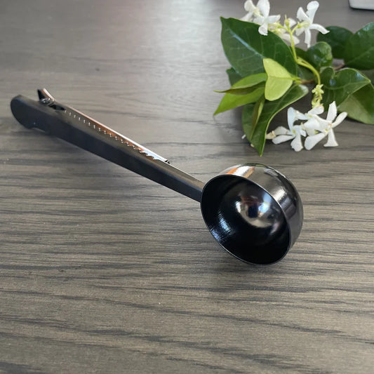 Black Coffee Spoon Clip