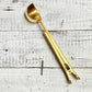 Gold Coffee Spoon Clip