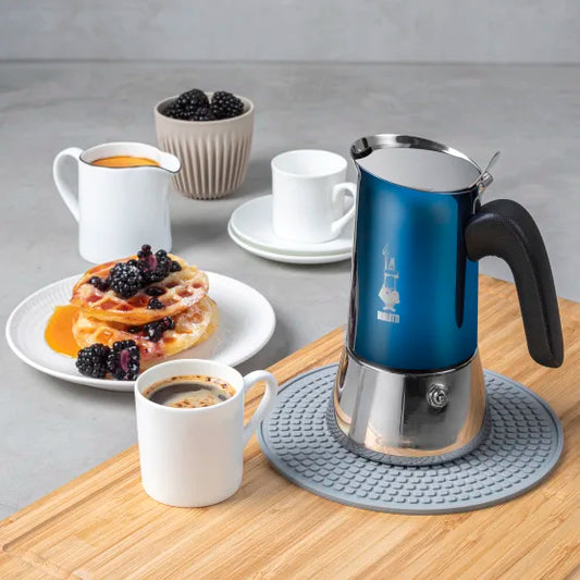 Bialetti Venus Blue Moka Pot Coffee Maker