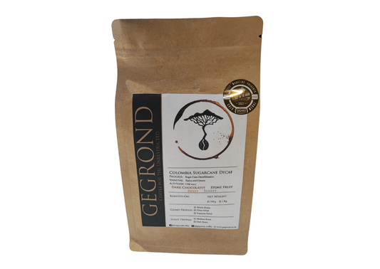 Gegrond - Columbian Sugar Cane Decaf